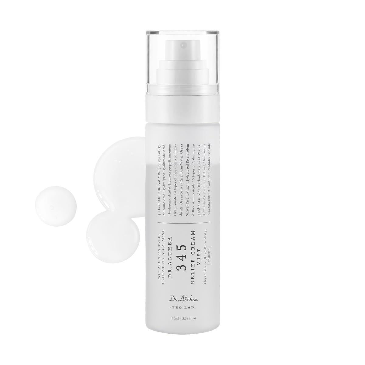Dr.Althea front packaging showing product and volume for clear identification and trust