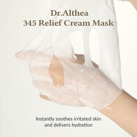 Dr.Althea close-up of creamy serum texture showing fast absorption benefit