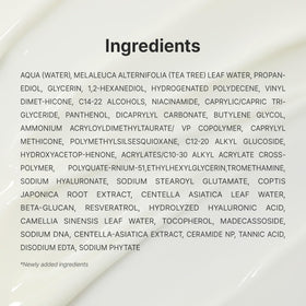 Dr.Althea back label image showing ingredient and vegan certification information