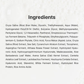 Dr.Althea rice extract visual highlighting natural soothing ingredient benefits