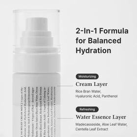 Dr.Althea milky-essence texture on hand, demonstrates lightweight nourishment