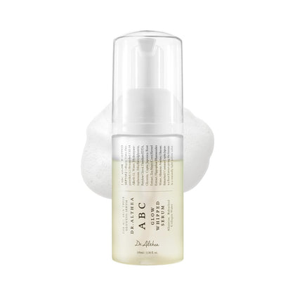 Dr.Althea front bottle showing product branding and sleek packaging benefit: clear identification