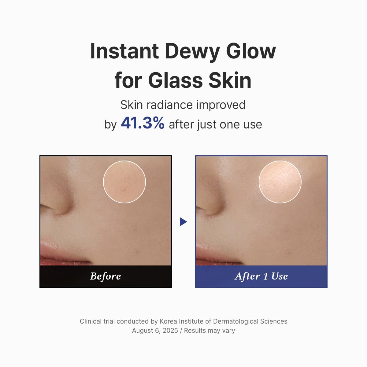 Dr.Althea label showing key ingredients list, clarifies PDRN and hyaluronic acid benefits