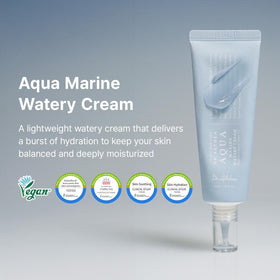 Dr.Althea close-up of watery cream texture demonstrating lightweight absorption