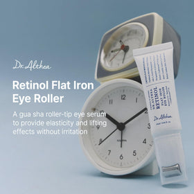 Dr.Althea flat iron gua sha roller closeup for precise massage benefit