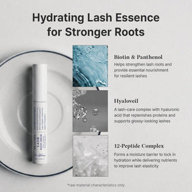 Dr.Althea lash boost water-gel texture close-up showing lightweight, non-sticky finish