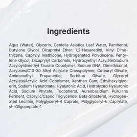 Dr.Althea packaging backside with ingredient list showing clean formulation