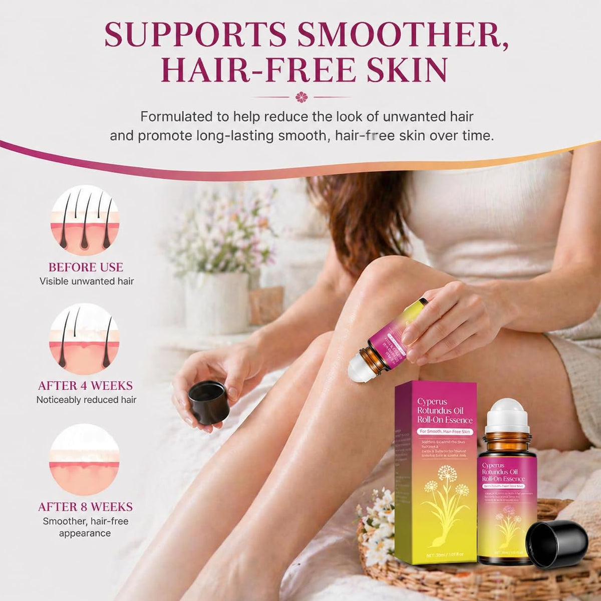 DreamCatching oil texture on skin demonstrating lightweight absorption