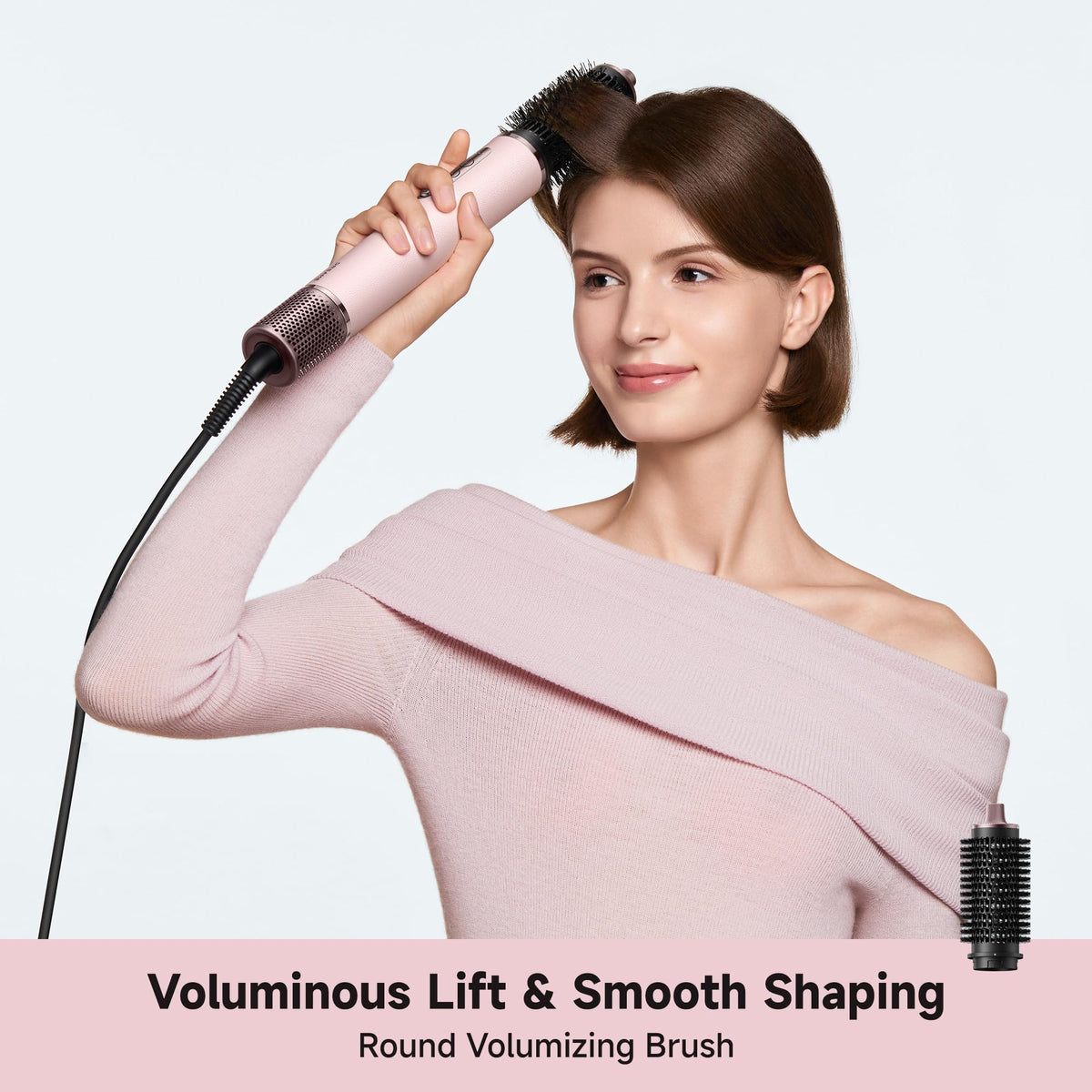 DREAME AirStyle Era soft and hard combs displayed for styling precision on all textures