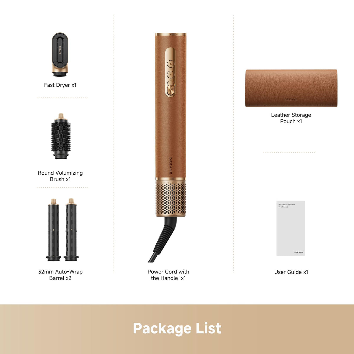 DREAME luxury travel bag with AirStyle attachments for organized packing and portability