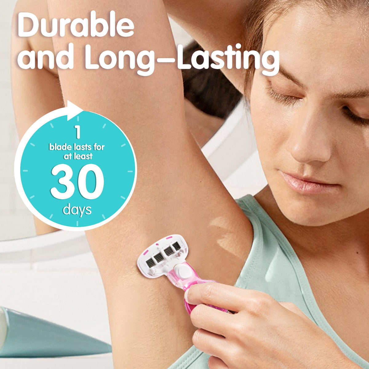 DreamGenius rinsing under tap water showing easy clean benefit