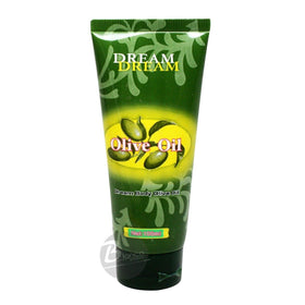 Dreamgirl bottle on bathroom shelf near towel showing everyday convenience and travel benefit