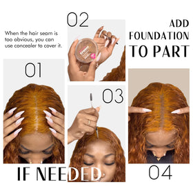 Dreamlover lifestyle image of woman wearing wig showing confidence and stability