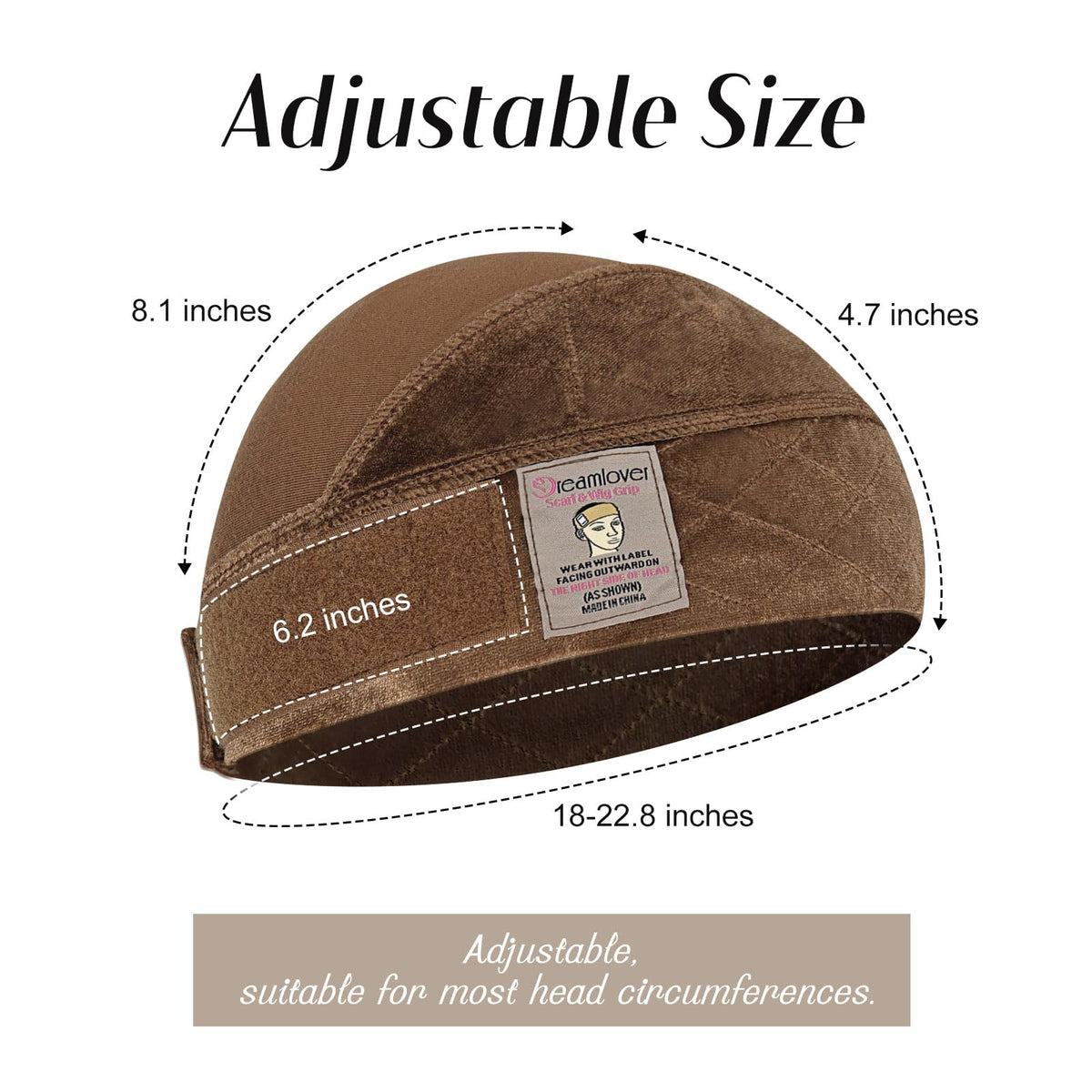 Dreamlover packaging with logo showing branded quality benefit