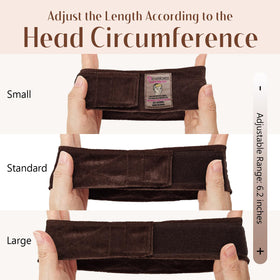 Dreamlover size comparison beside ruler to show accurate band length