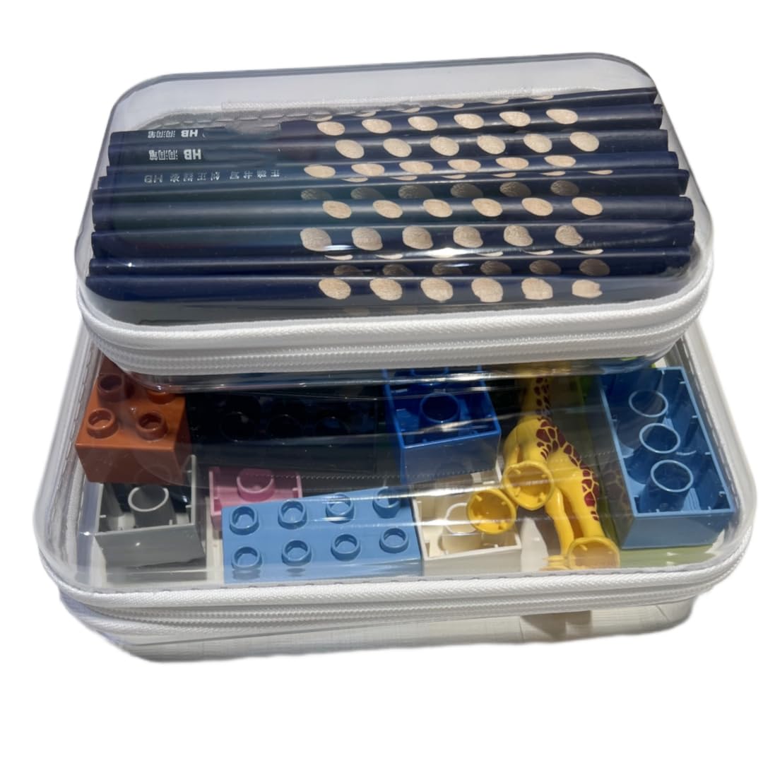 Dressica nested cases saving cabinet space for tidy storage
