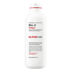 DR.FORHAIR bottle front view showing label and 16.91 fl oz size for product clarity