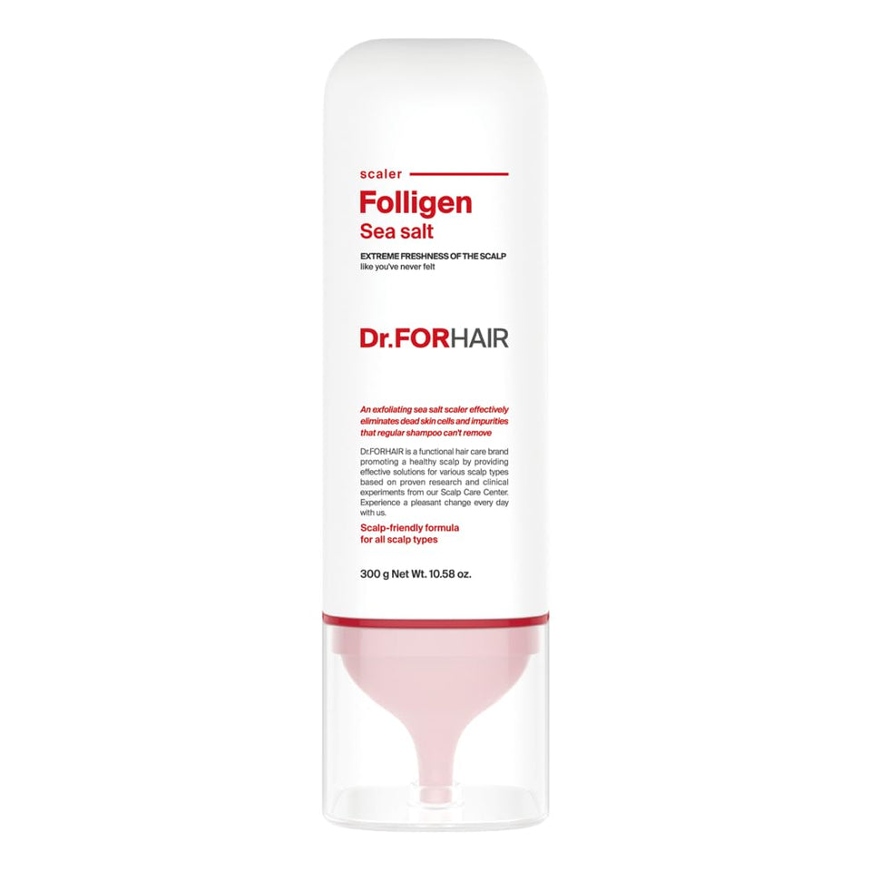 Dr.FORHAIR front packaging showing product and size for clear identification and trust