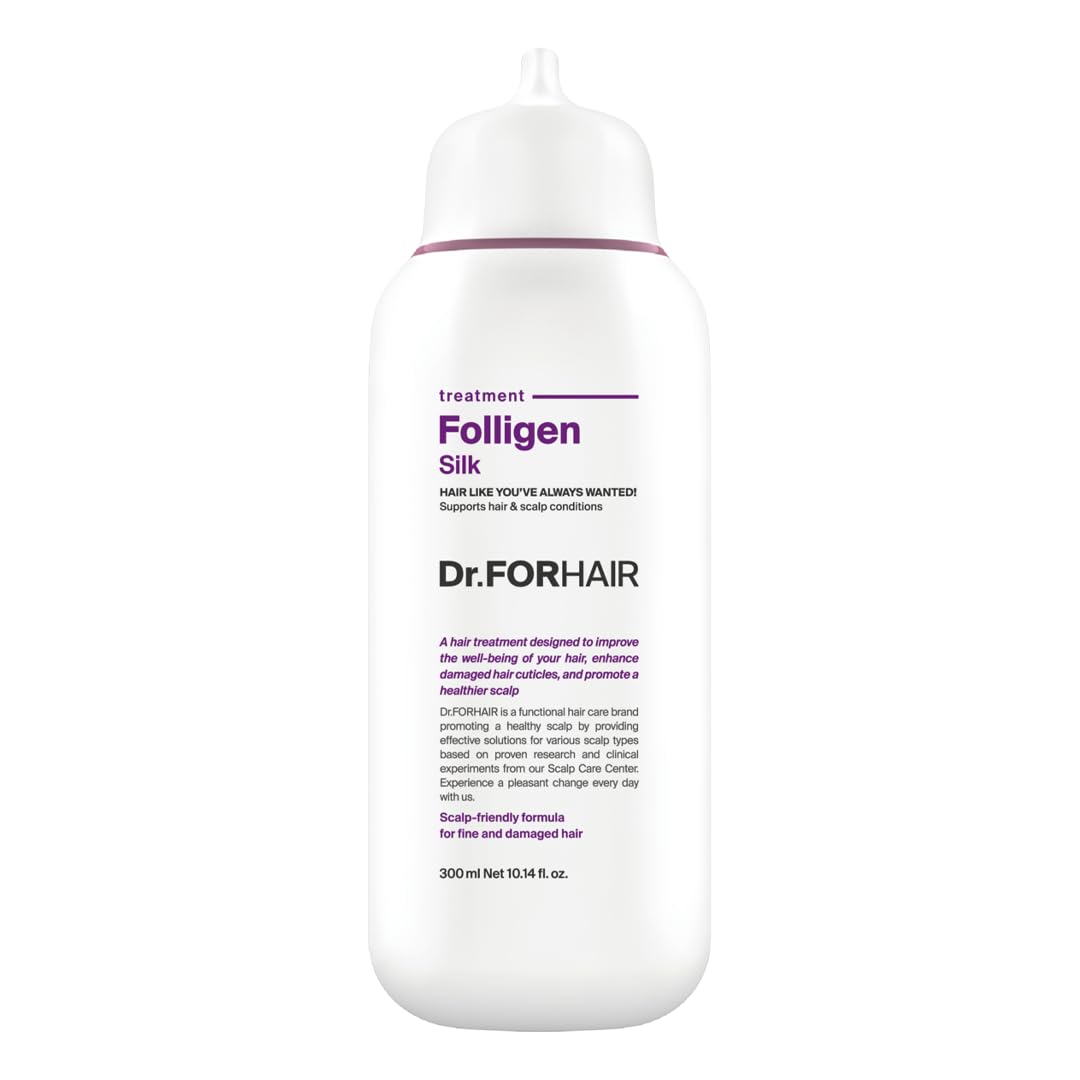 DR.FORHAIR front bottle showing product and benefits