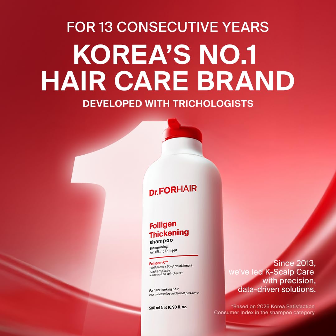 DR.FORHAIR close-up of shampoo foam texture for gentle cleansing