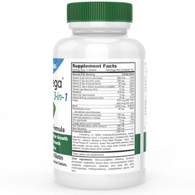 DrFormulas HairOmega tablet close-up highlighting texture and coating