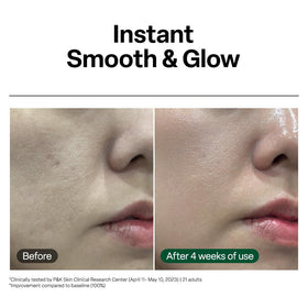 Dr.G ampoule beside ruler showing 1.69 fl oz scale and travel-friendly benefit