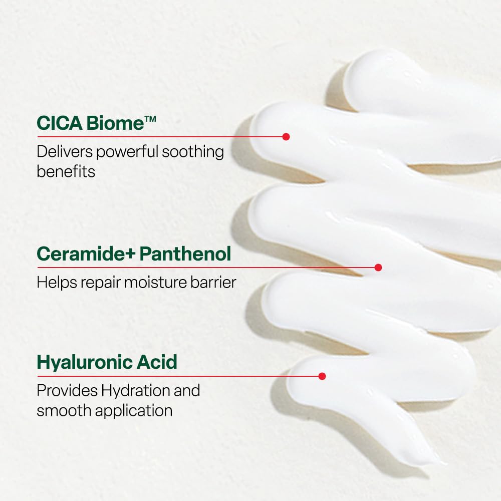 Dr. G ingredients label highlighting Centella Asiatica and peptides
