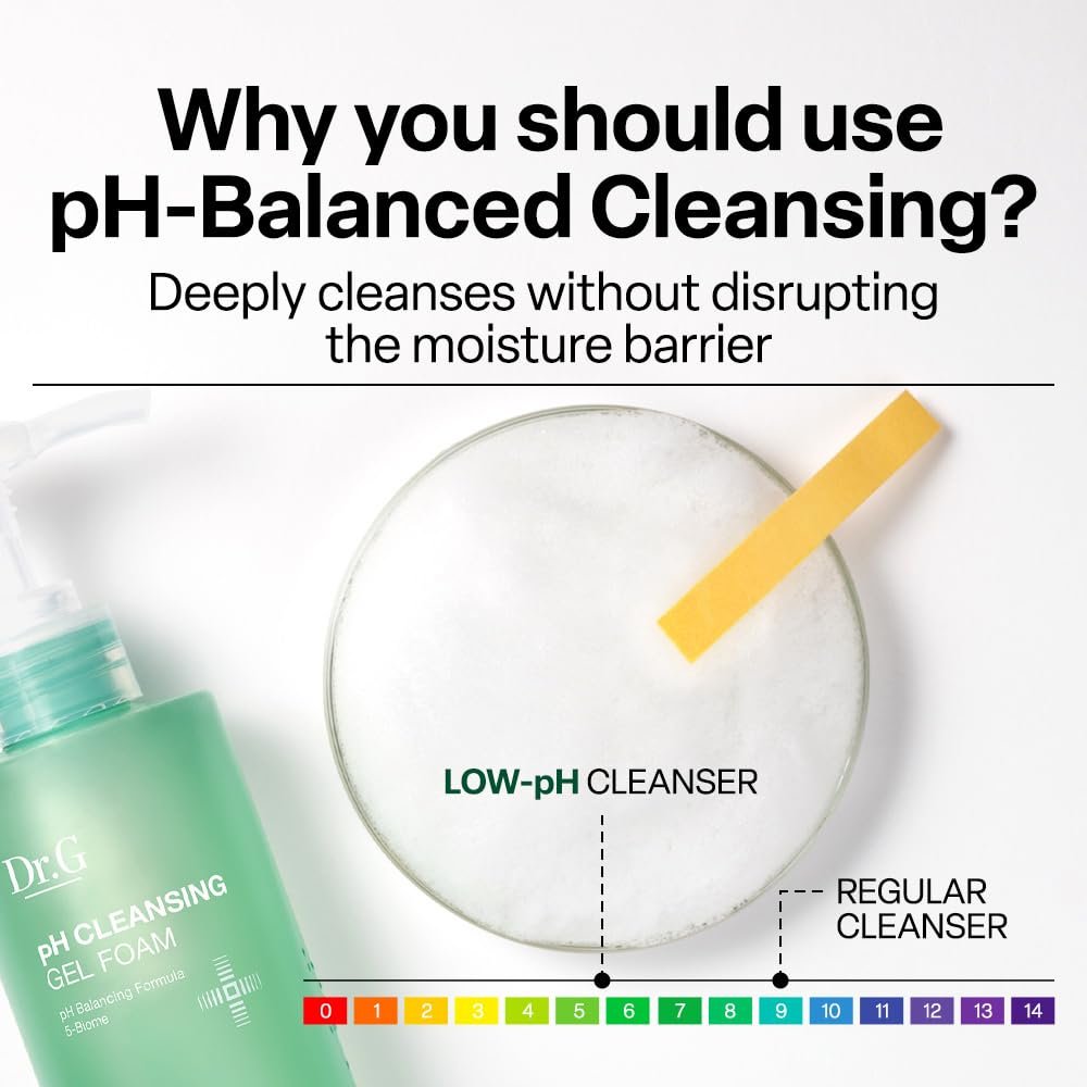 Dr.G cleanser staged in bathroom scene showing daily routine use