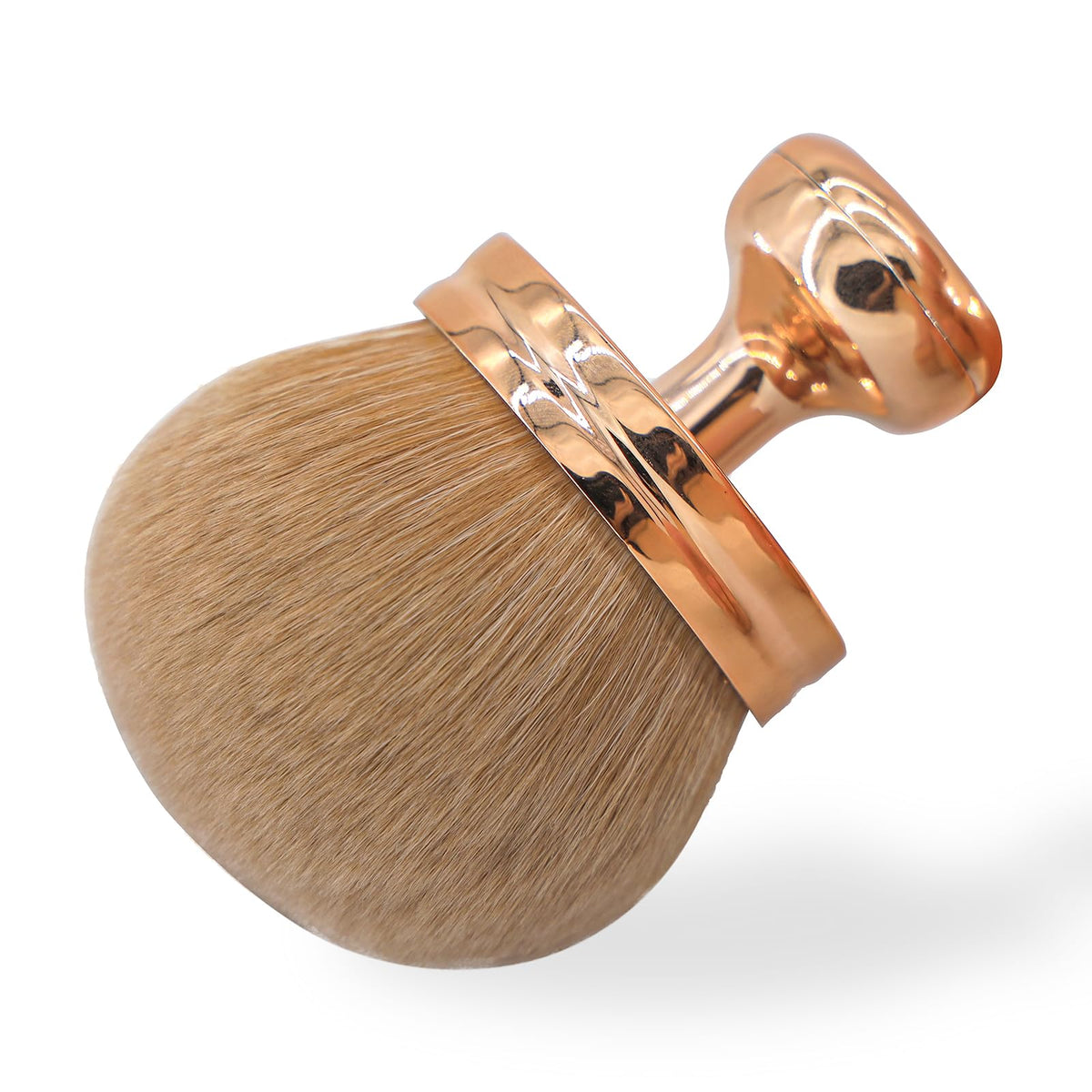 DRIPOO large kabuki brush front view showing size and design benefit fast coverage