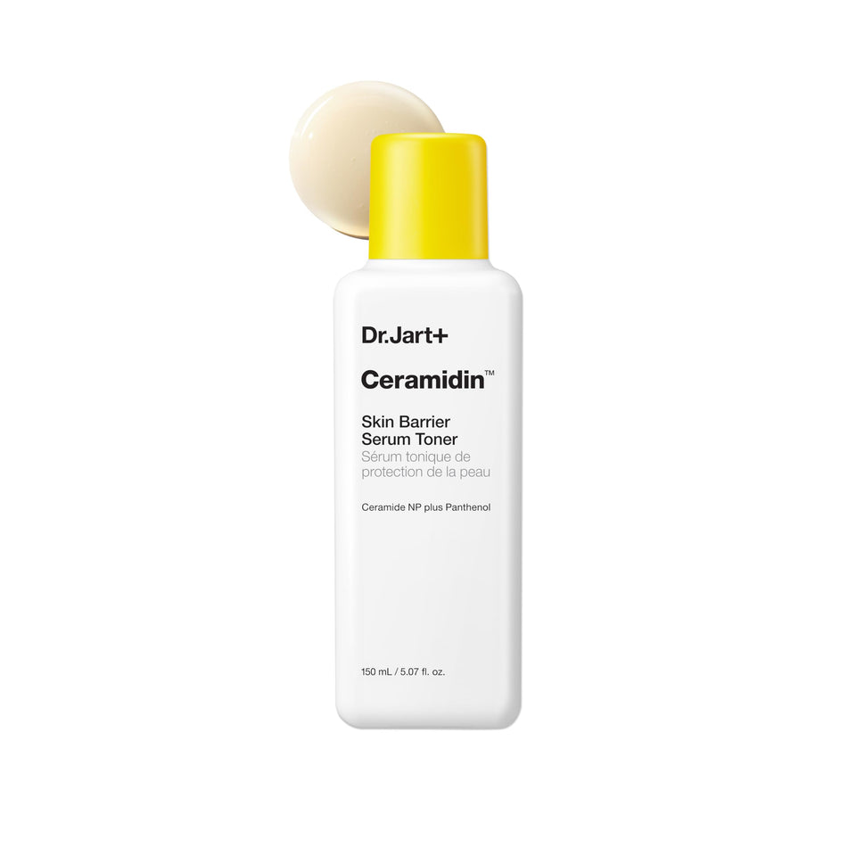 Dr.Jart+ front bottle shot showing product and packaging benefits hydration