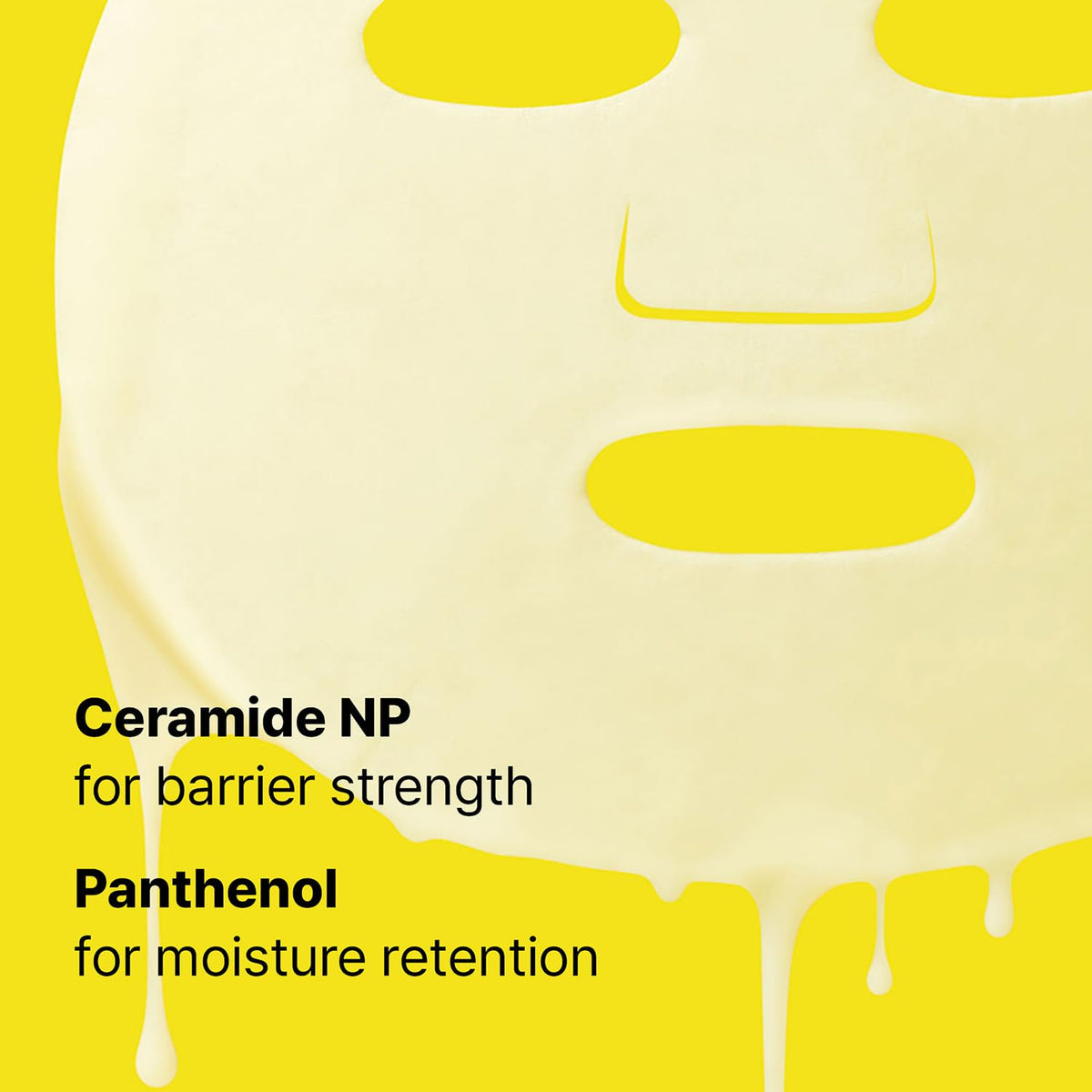 Dr.Jart+ mask applied on model demonstrating snug fit and instant relief