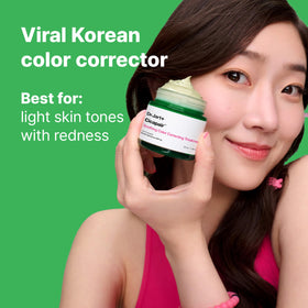 Dr.Jart+ in bathroom routine with moisturizer and sunscreen, integrates into daily skincare benefit