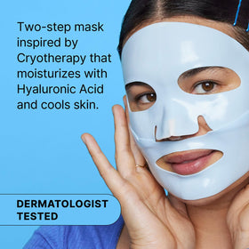 Dr.Jart+ ampoule close-up showing hyaluronic serum texture and hydration