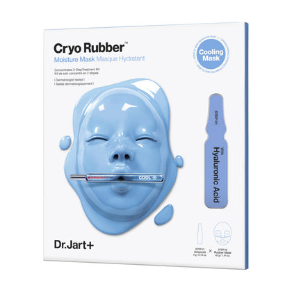 Dr.Jart+ front packaging showing travel-size single pack and benefits