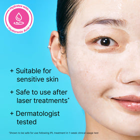 Dr.Jart+ close-up of mask essence droplets highlighting absorption benefit