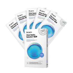 Dr.Jart+ front packaging of five-mask value pack showing convenience