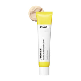 Dr.Jart+ front jar of Ceramidin cream showing packaging and quick hydration benefit