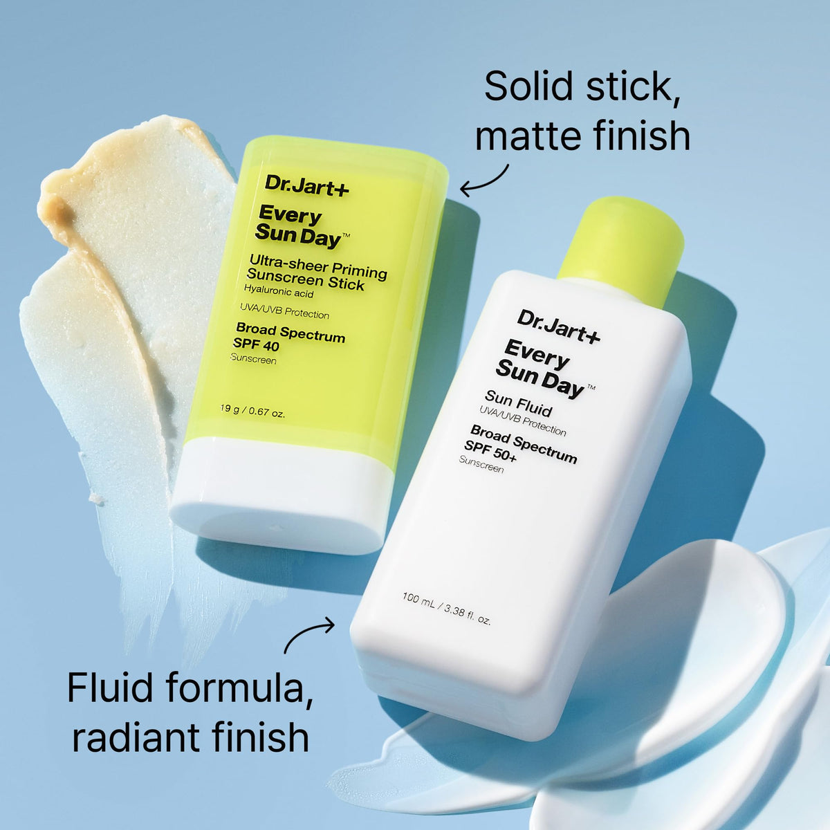 Dr.Jart+ ingredient label detail showing hyaluronic acid and clean formulation