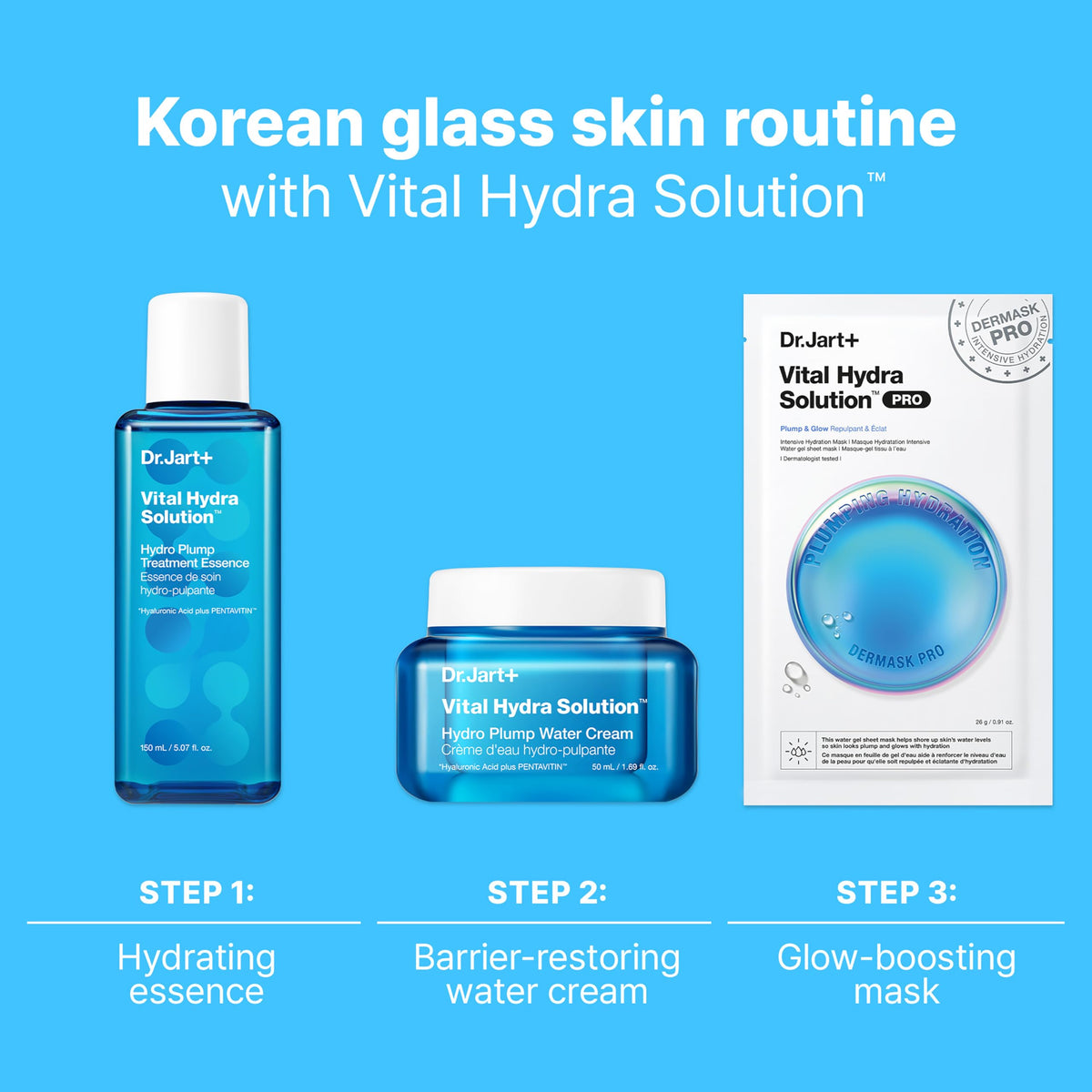 Dr.Jart+ mask next to coin for compact travel size comparison