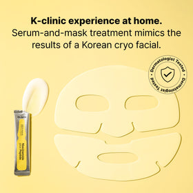 Dr.Jart+ rubber mask close-up texture highlighting cooling seal