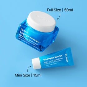 Morning skincare scene with Dr.Jart+ jar, illustrates hydration under makeup