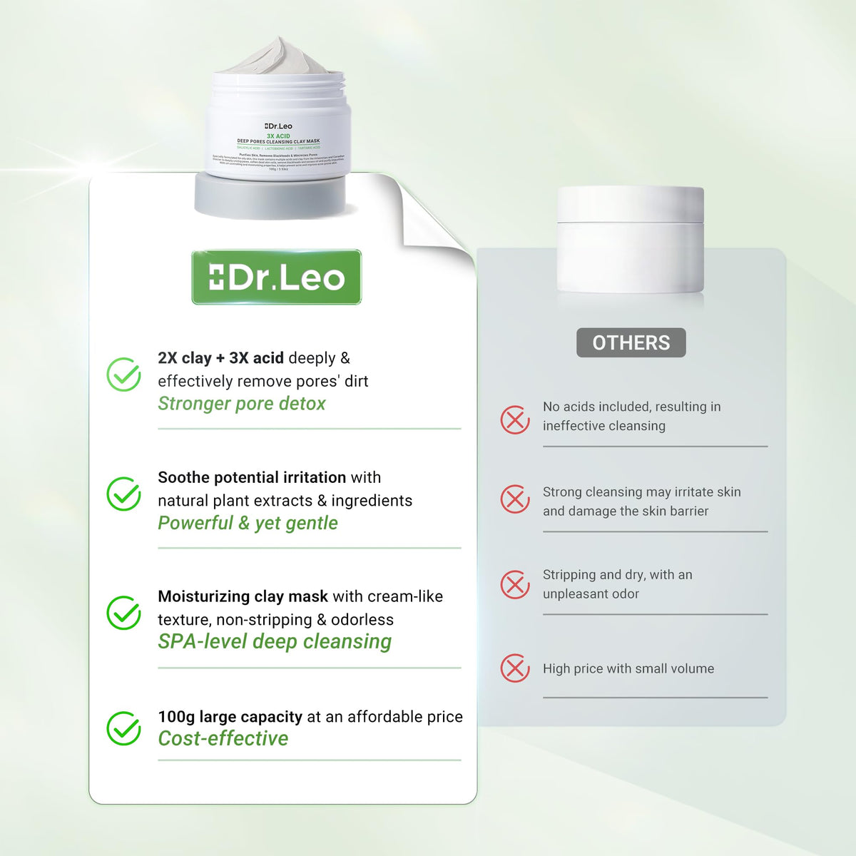Dr.Leo jar staged in bathroom lifestyle shot conveying daily routine integration benefit
