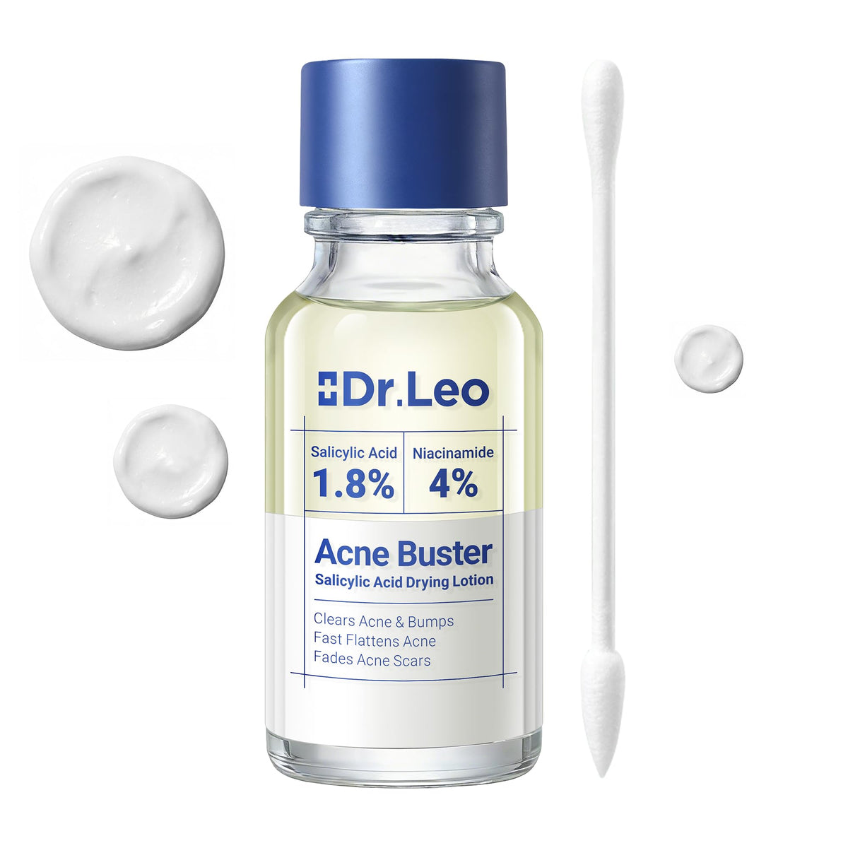 Dr.Leo front packaging showing bottle and box for clear identification and convenience