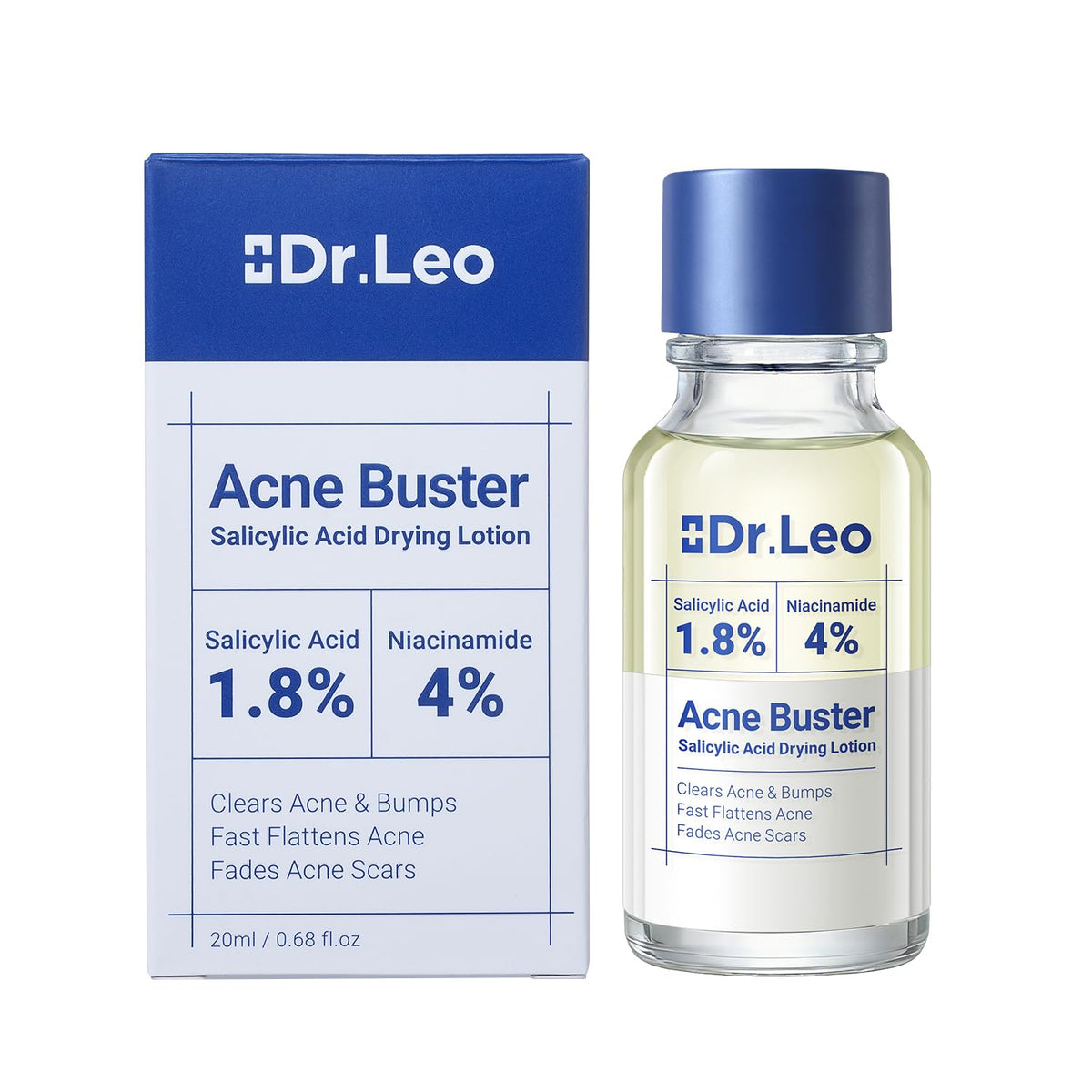 Dr.Leo ingredient highlight niacinamide emphasizing skin-soothing and mark fading