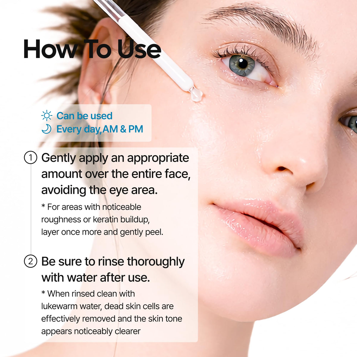 Dr.Melaxin ampoule on vanity with complementary skincare for daily use