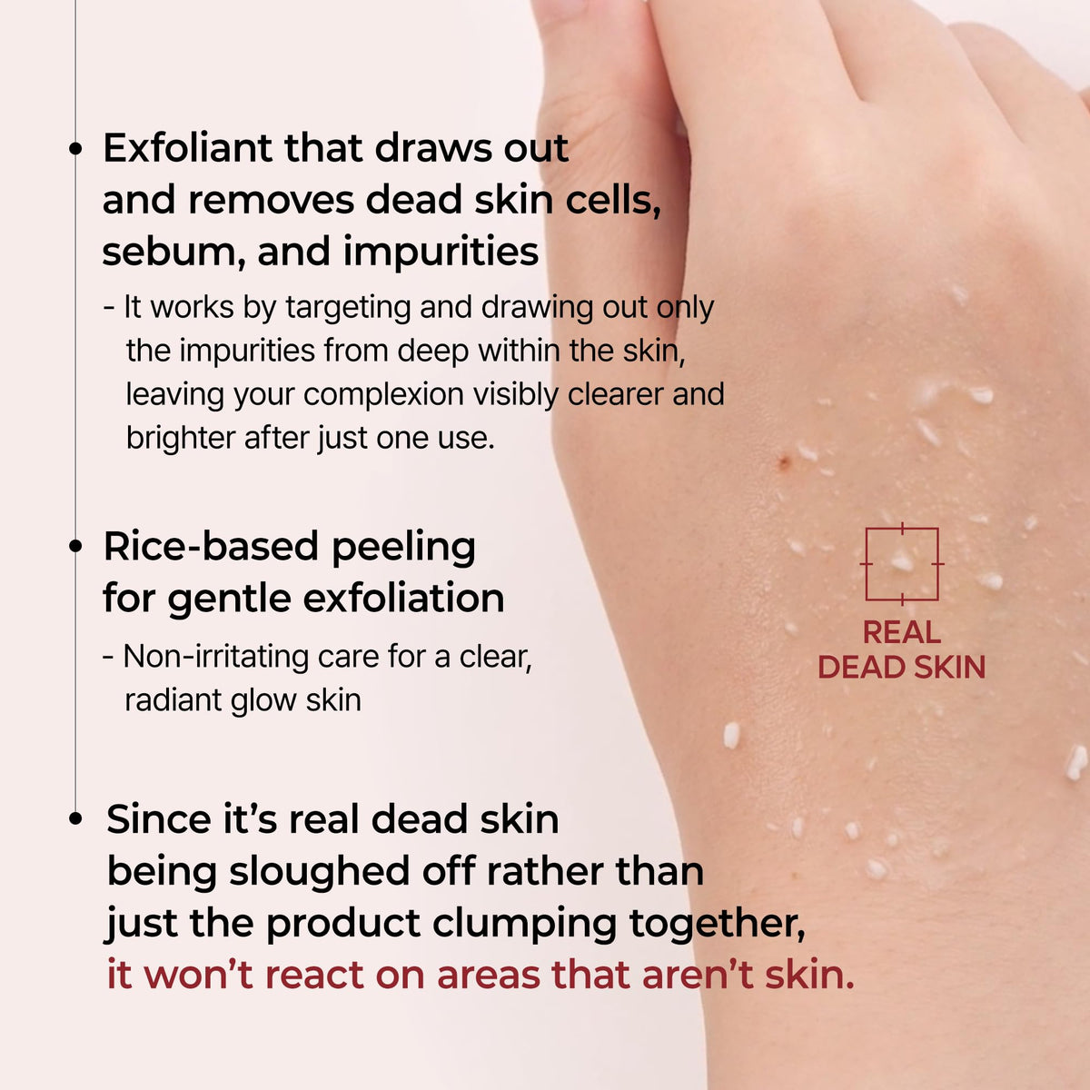 Dr.Melaxin serum drop texture close-up showing lightweight hydrating formula