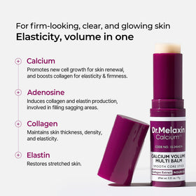 Dr.Melaxin gliding along neck and jawline to support firmness and comfort