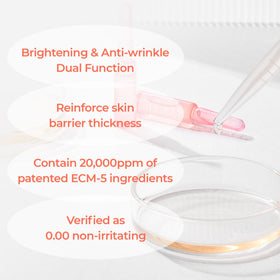 Dr.Melaxin application on neck with gentle upward massage to show firming routine benefit