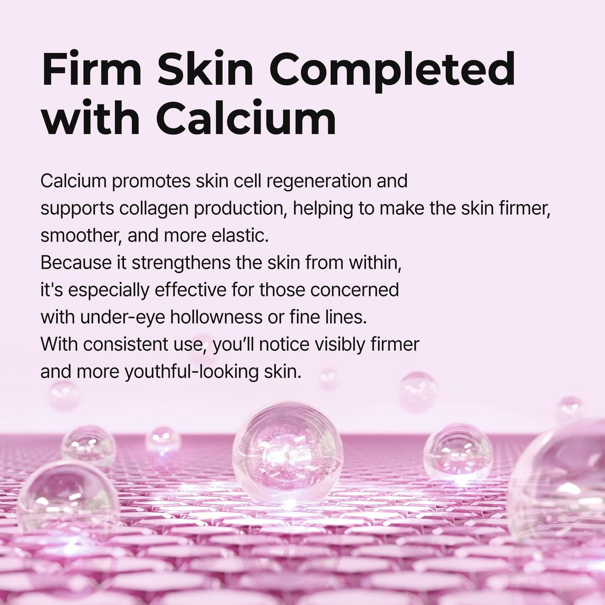 Dr.Melaxin being applied under-eye to visibly plump and smooth