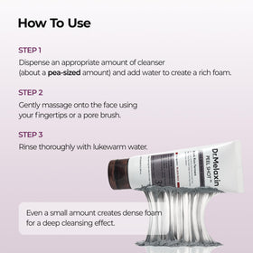 Dr.Melaxin concept before and after skin surface clarity improvement